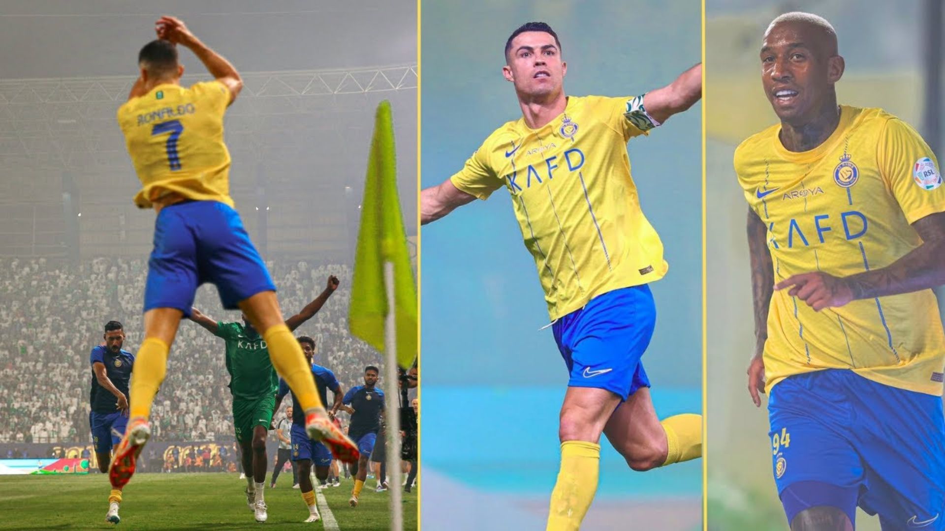 Cetak Brace, Cristiano Ronaldo Pahlawan Kemenangan Al-Nassr